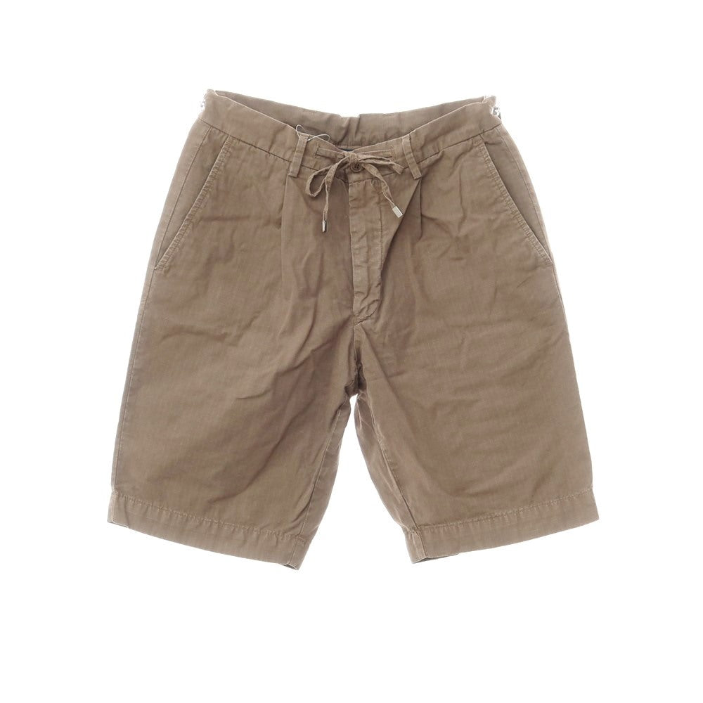 [Used] GERMANO BEAMS F Special Order Trendy Cotton Shorts Brown [46] [Condition Rank C] [Men&