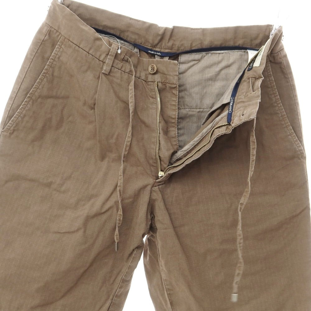 [Used] GERMANO BEAMS F Special Order Trendy Cotton Shorts Brown [46] [Condition Rank C] [Men&