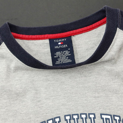 【中古】トミーヒルフィガー TOMMY HILFIGER コットン クルーネック 半袖Ｔシャツ グレーxダークネイビー【 M 】【 状態ランクC 】【 メンズ 】
[DPD]