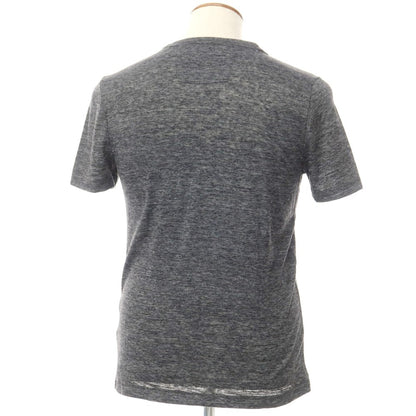 [Used] Banana Republic Polyester Cotton V-neck Short Sleeve T-shirt Dark Gray [M] [Condition Rank B] [Men&