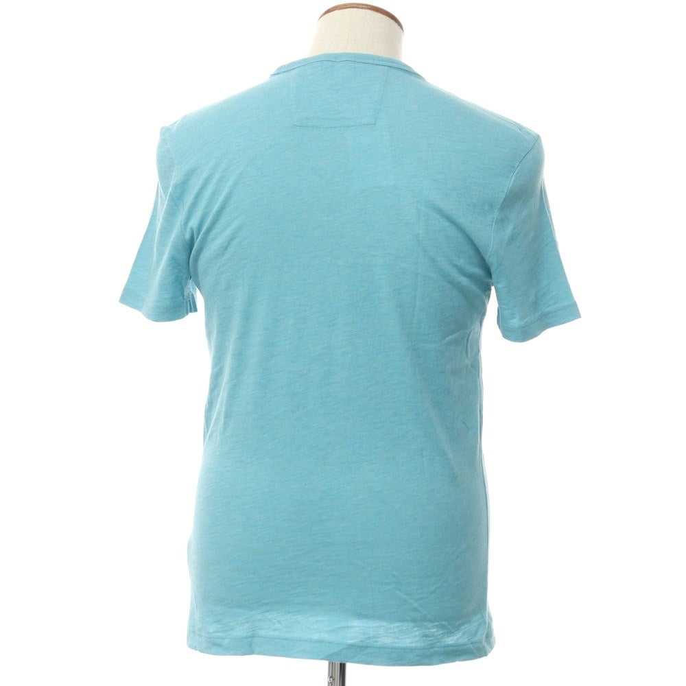 [Used] Banana Republic Cotton V-neck short sleeve T-shirt Light blue [M] [Condition rank B] [Men&