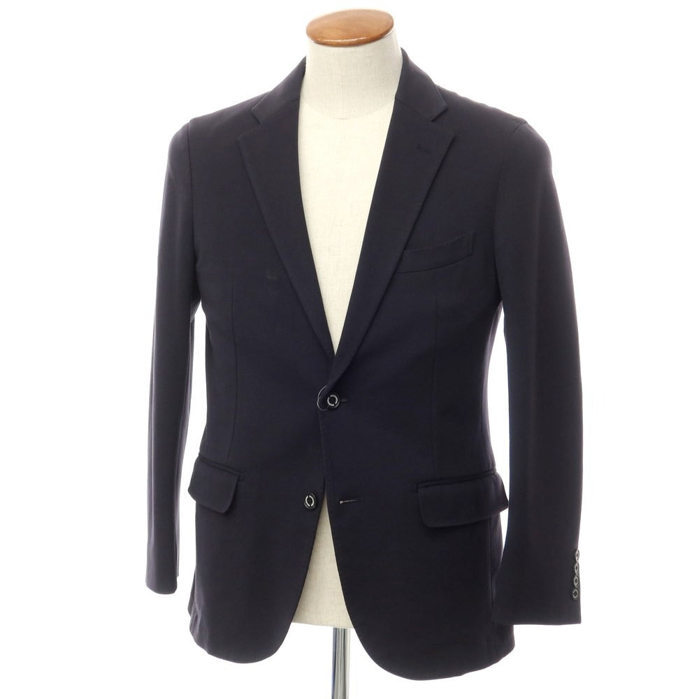 【中古】マッキントッシュフィロソフィー MACKINTOSH PHILOSOPHY アクリルナイロンレーヨン テーラードジャケット ネイビー【 38 】【 状態ランクC 】【 メンズ 】[EPD]