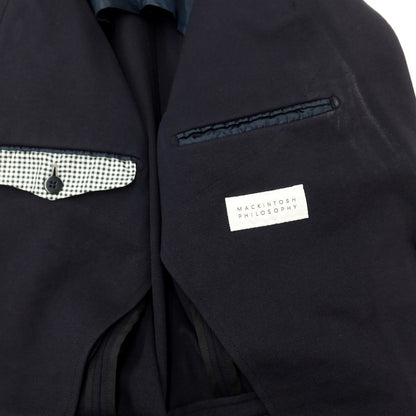 [Used] Mackintosh Philosophy Acrylic Nylon Rayon Tailored Jacket Navy [38] [Condition Rank C] [Men&