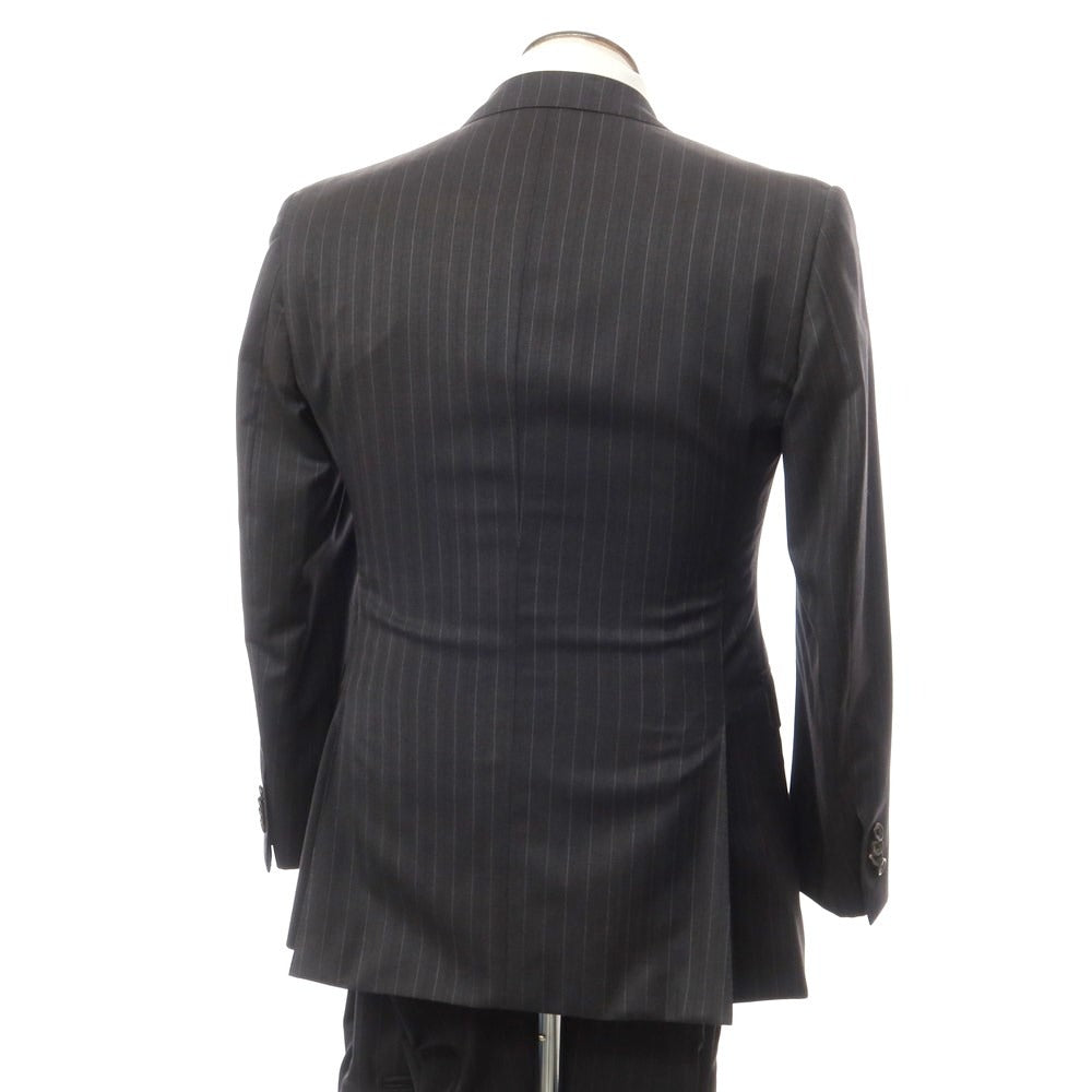 [Used] Azabu tailor wool striped set-up 3 button suit grey [size 48] [GRY] [S/S] [Condition rank C] [Men&