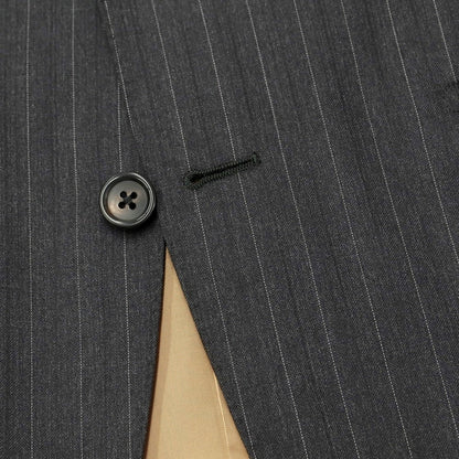 [Used] Azabu tailor wool striped set-up 3 button suit grey [size 48] [GRY] [S/S] [Condition rank C] [Men&