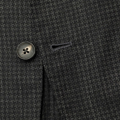 [Used] Luigi Borrelli Wool Set-up 3-Button Suit Dark Gray [Size 48] [GRY] [S/S] [Condition Rank C] [Men&