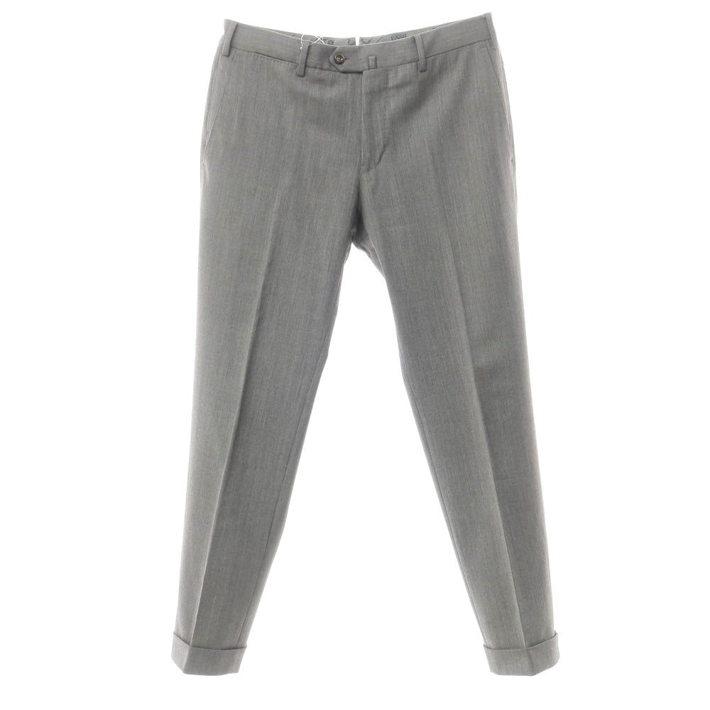 [Used] PT01 TRAVELLER stretch polyester wool dress slacks pants, grey [48] [Condition rank B] ​​[Men&