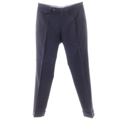 [Used] TAGLIATORE wool dress slacks pants, navy [44] [Condition rank A] [Men&