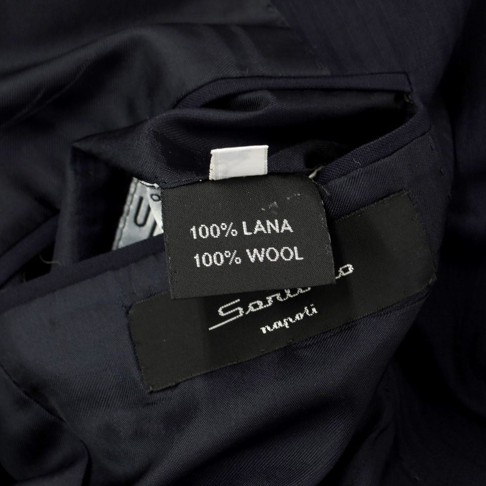 [Used] Sartorio Wool Set-up 2-Button Suit Navy [Size 42] [NVY] [S/S] [Condition Rank D] [Men&