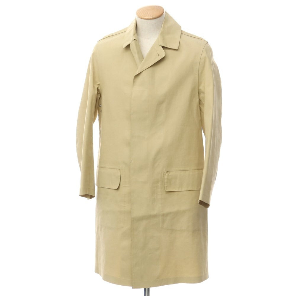 [Used] Mackintosh Cotton Balmacaan Coat Beige [36] [Condition Rank D] [Men&