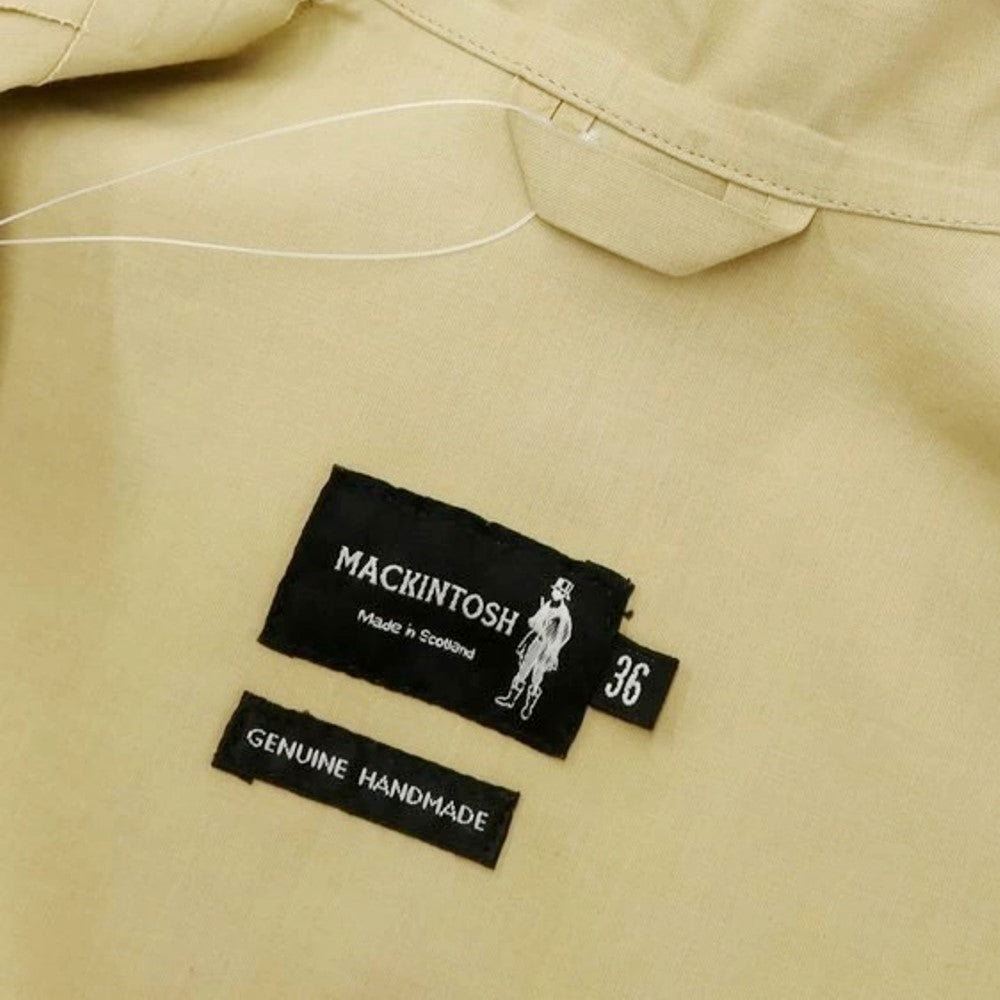 [Used] Mackintosh Cotton Balmacaan Coat Beige [36] [Condition Rank D] [Men&