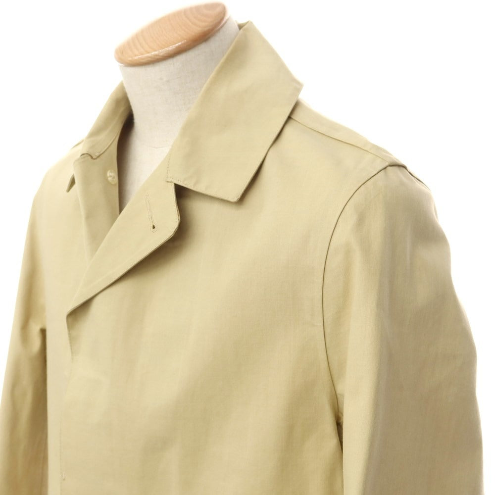 [Used] Mackintosh Cotton Balmacaan Coat Beige [36] [Condition Rank D] [Men&