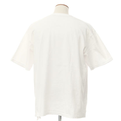 [Used] BEAMS T Cotton Crew Neck Short Sleeve T-Shirt White [M] [Condition Rank B] [Men&