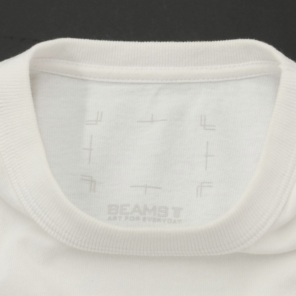 [Used] BEAMS T Cotton Crew Neck Short Sleeve T-Shirt White [M] [Condition Rank B] [Men&