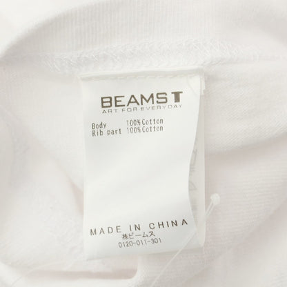 [Used] BEAMS T x KTKobel Cotton Crew Neck Short Sleeve T-Shirt White [M] [Condition Rank B] [Men&