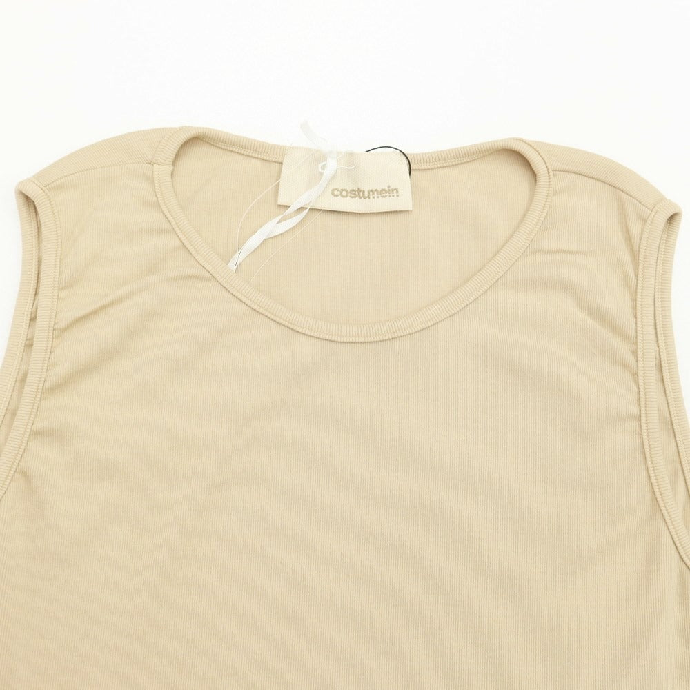 【新品】コストメイン Costumein コットン タンクトップ
 ベージュ【サイズS】【BEI】【S/S】【状態ランクN】【メンズ】
【759692】