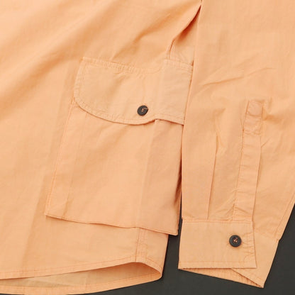 【新品】マドソン MADSON コットン バンドカラー カジュアルシャツ サーモンオレンジ【サイズS】【ORG】【S/S/A/W】【状態ランクN】【メンズ】【759784】