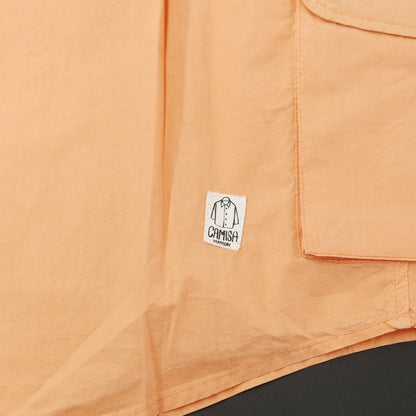 【新品】マドソン MADSON コットン バンドカラー カジュアルシャツ サーモンオレンジ【サイズS】【ORG】【S/S/A/W】【状態ランクN】【メンズ】【759784】