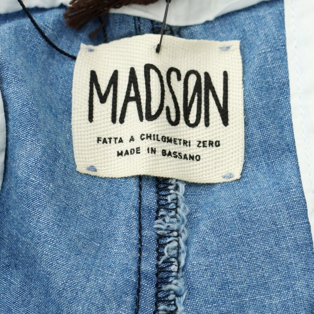 【新品】マドソン MADSON コットン カジュアルスラックスパンツ
 ライトブルー【サイズ50】【BLU】【S/S】【状態ランクN】【メンズ】
【759774】