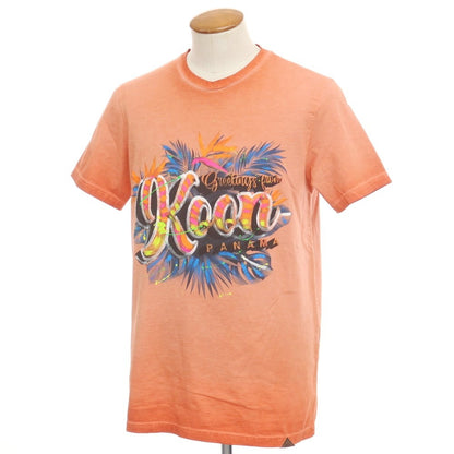 【新品】クーン KOON コットン クルーネック 半袖Ｔシャツ オレンジ【サイズM】【ORG】【S/S】【状態ランクN】【メンズ】【759691】