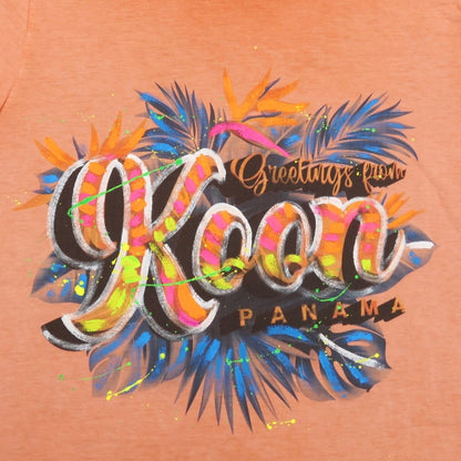 【新品】クーン KOON コットン クルーネック 半袖Ｔシャツ オレンジ【サイズM】【ORG】【S/S】【状態ランクN】【メンズ】【759691】