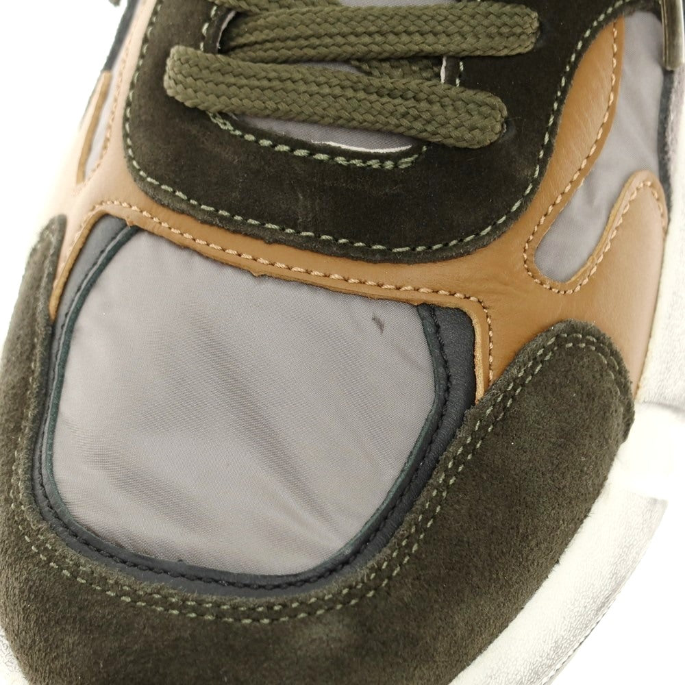 [New Outlet] Voile Blanche VOILE BLANCHE CLUB08 Sneakers Dark Olive x Grey [42] [Condition Rank N-] [Men&