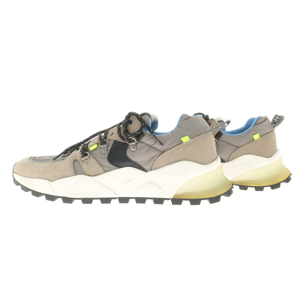 [New Outlet] Voile Blanche VOILE BLANCHE CLUB10 Nylon Sneakers Gray x Ash Brown [43] [Condition Rank N-] [Men&