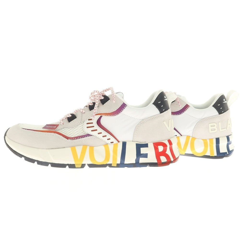 [New Outlet] Voile Blanche VOILE BLANCHE CLUB01 Sneakers White x Light Gray [43] [Condition Rank N-] [Men&