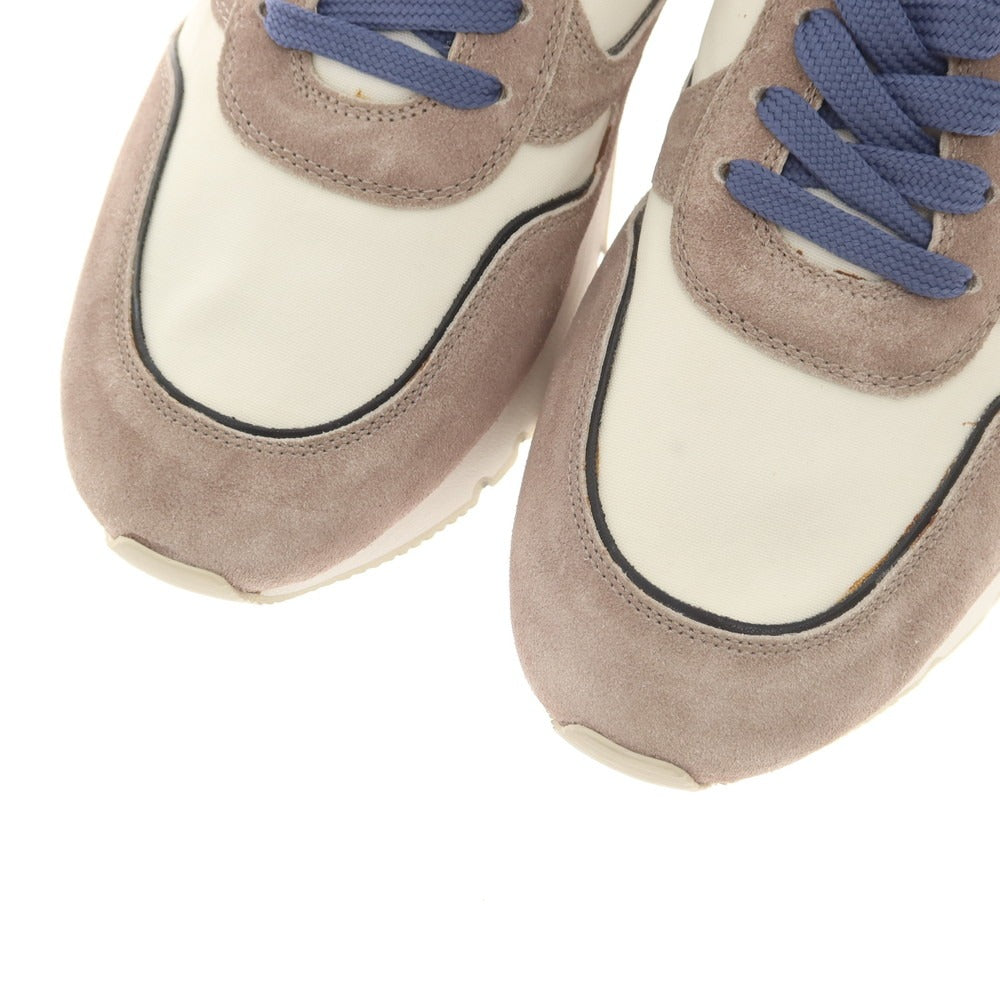 [New Outlet] Voile Blanche LEAN POWER Sneakers White x Ash Brown x Blue Gray [43] [Condition Rank N-] [Men&