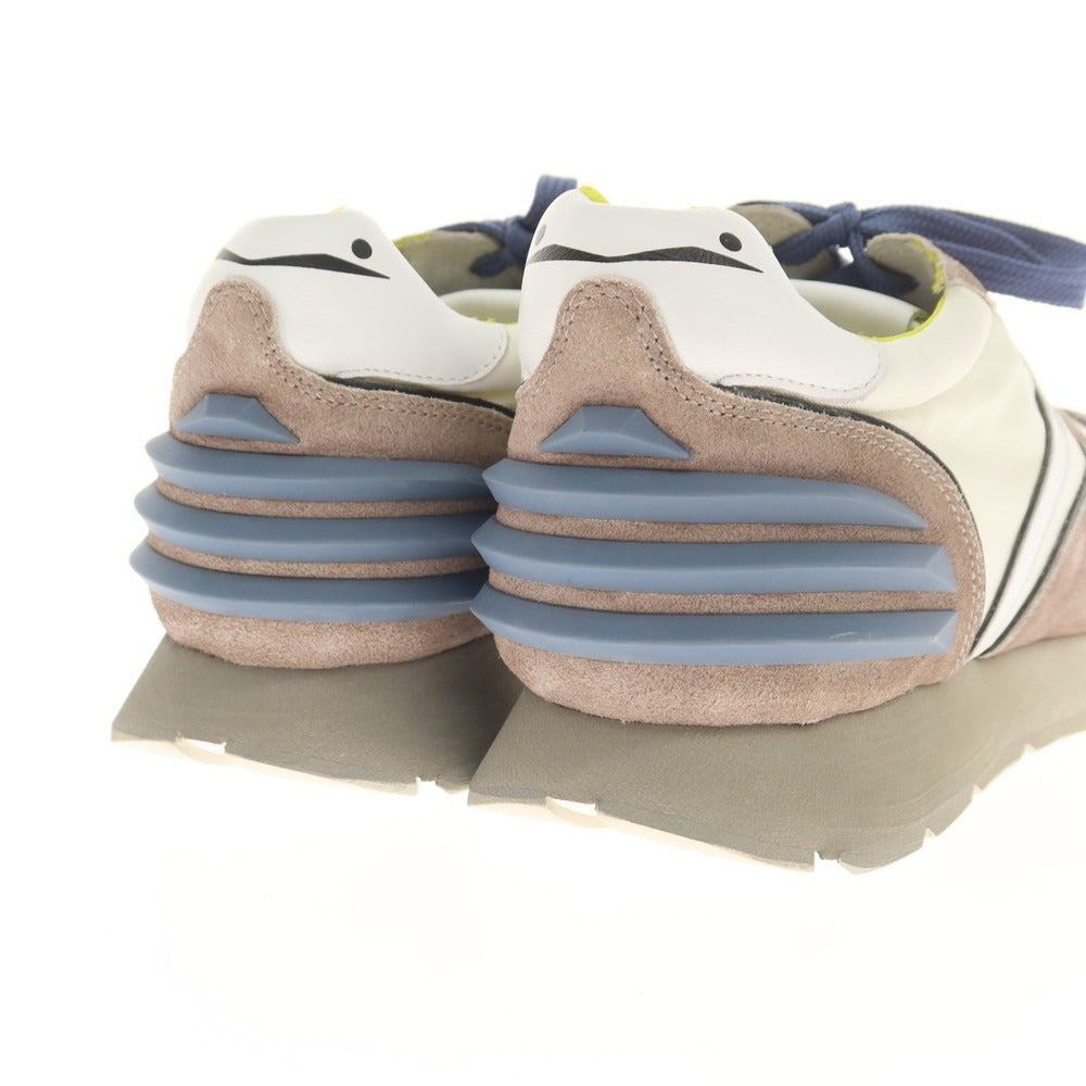 [New Outlet] Voile Blanche LEAN POWER Sneakers White x Ash Brown x Blue Gray [43] [Condition Rank N-] [Men&