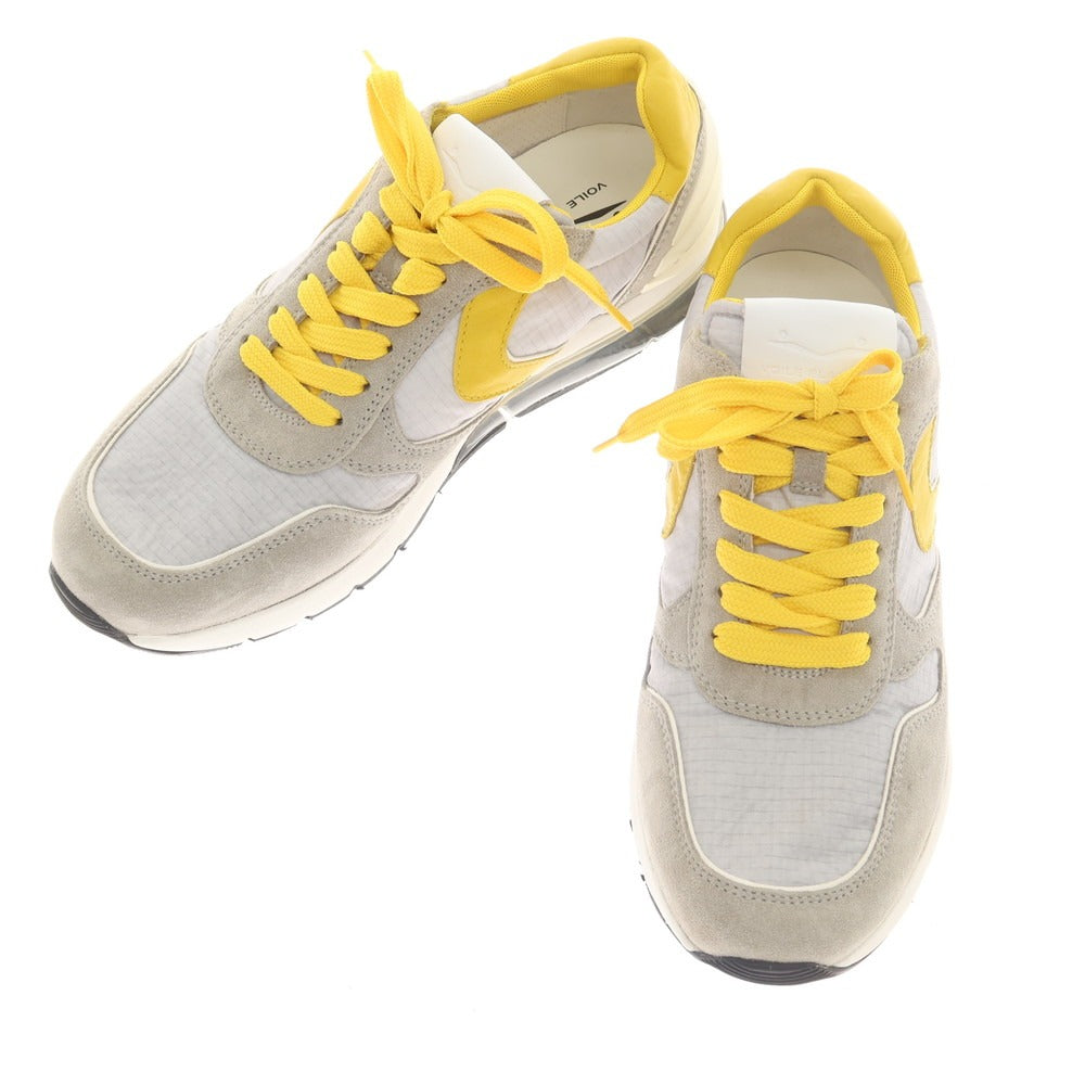 [New Outlet] Voile Blanche LEAN POWER Sneakers Gray x Yellow [42] [Condition Rank N-] [Men&