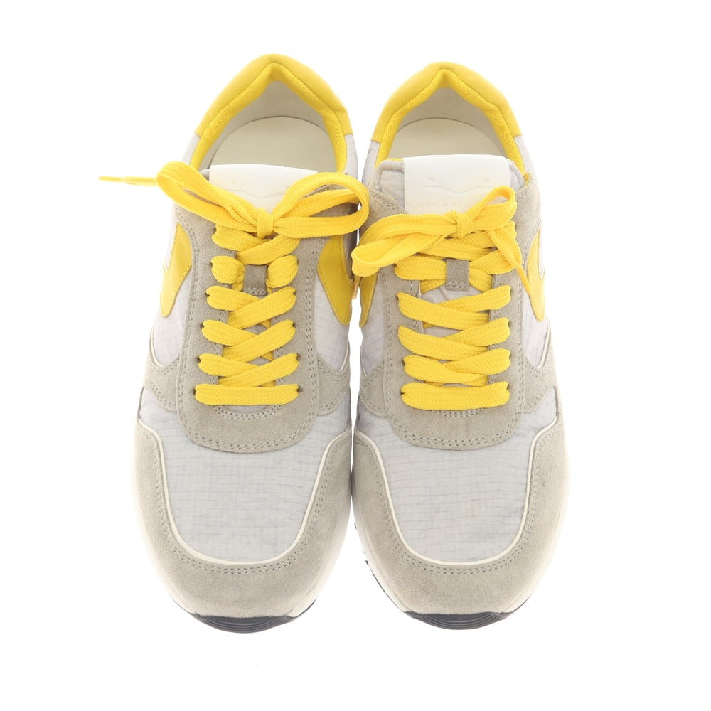 [New Outlet] Voile Blanche LEAN POWER Sneakers Gray x Yellow [42] [Condition Rank N-] [Men&