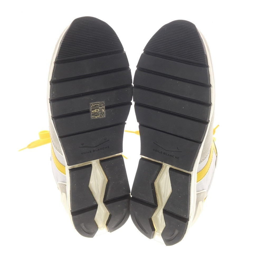 [New Outlet] Voile Blanche LEAN POWER Sneakers Gray x Yellow [42] [Condition Rank N-] [Men&