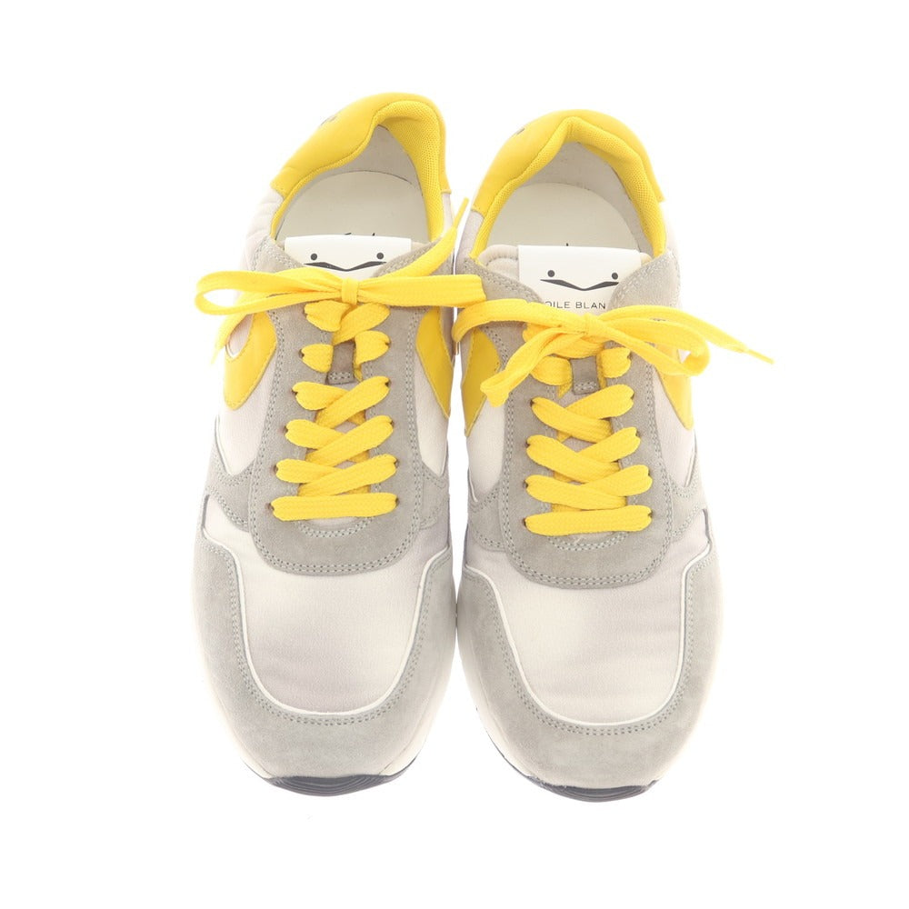 [New Outlet] Voile Blanche LEAN POWER Sneakers Gray x Yellow [42] [Condition Rank N-] [Men&