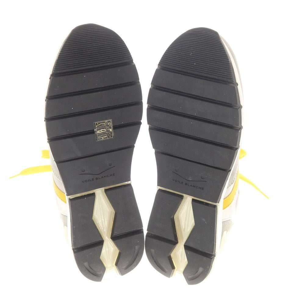 [New Outlet] Voile Blanche LEAN POWER Sneakers Gray x Yellow [42] [Condition Rank N-] [Men&