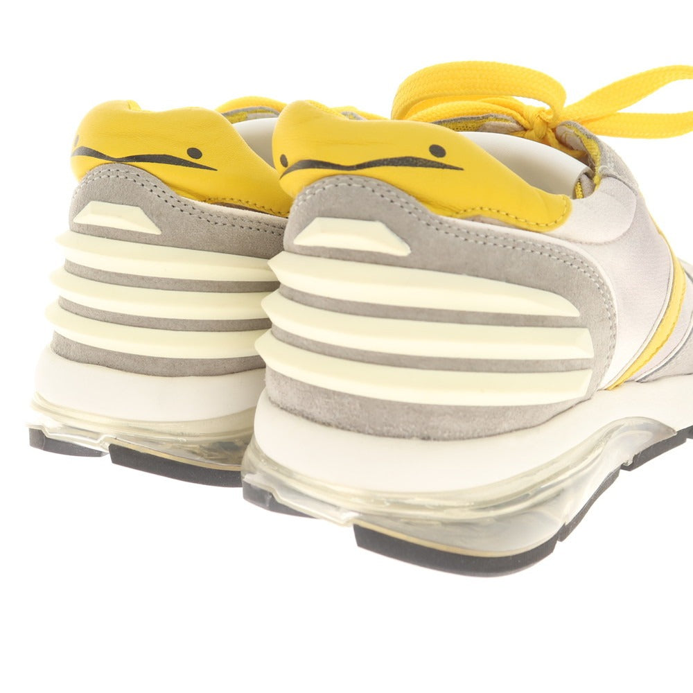 [New Outlet] Voile Blanche LEAN POWER Sneakers Gray x Yellow [42] [Condition Rank N-] [Men&