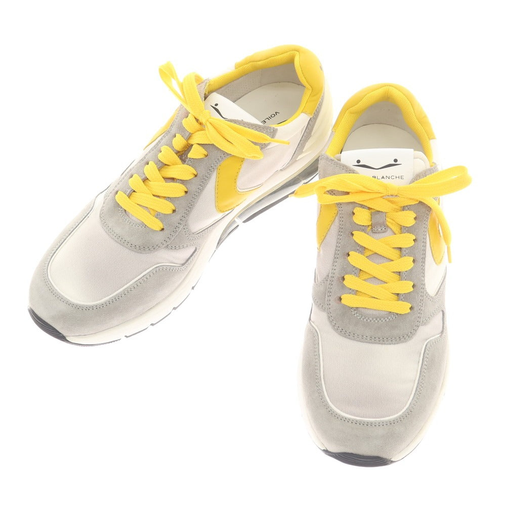 [New Outlet] Voile Blanche LEAN POWER Sneakers Gray x Yellow [42] [Condition Rank N-] [Men&