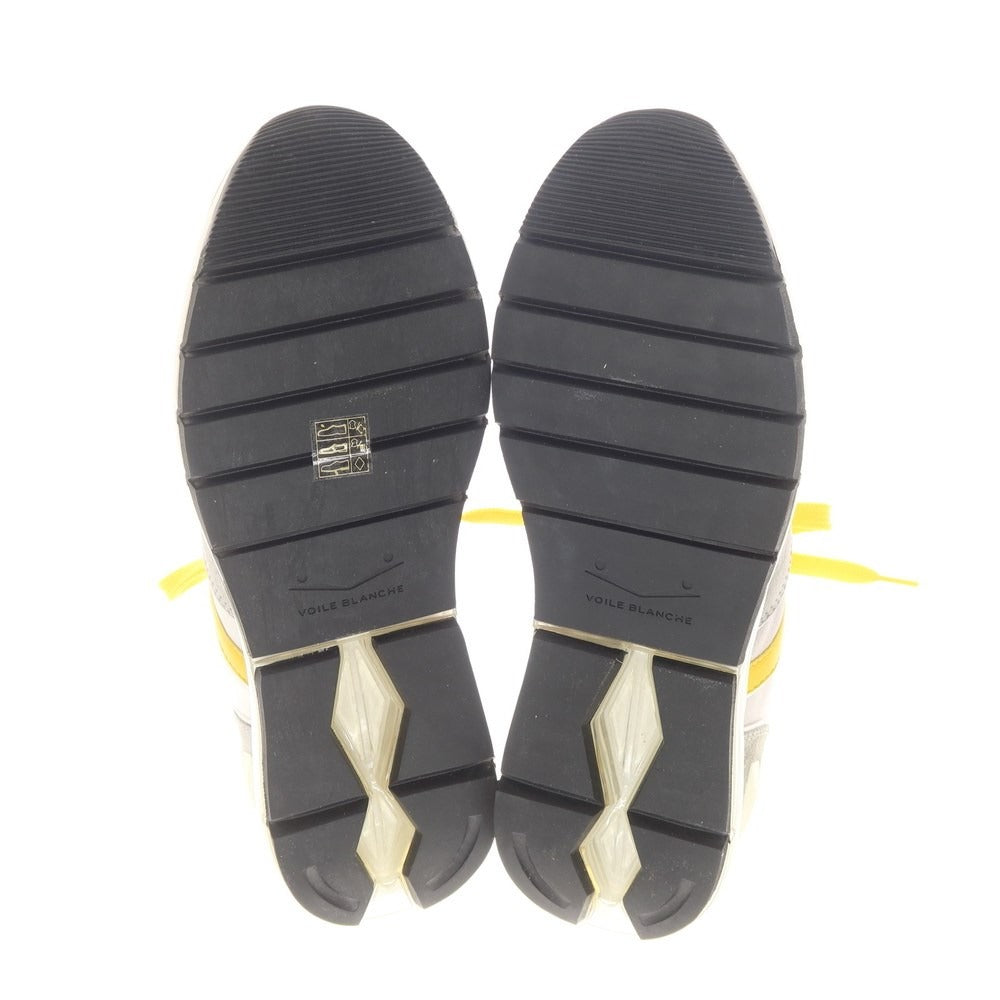 [New Outlet] Voile Blanche LEAN POWER Sneakers Gray x Yellow [42] [Condition Rank N-] [Men&