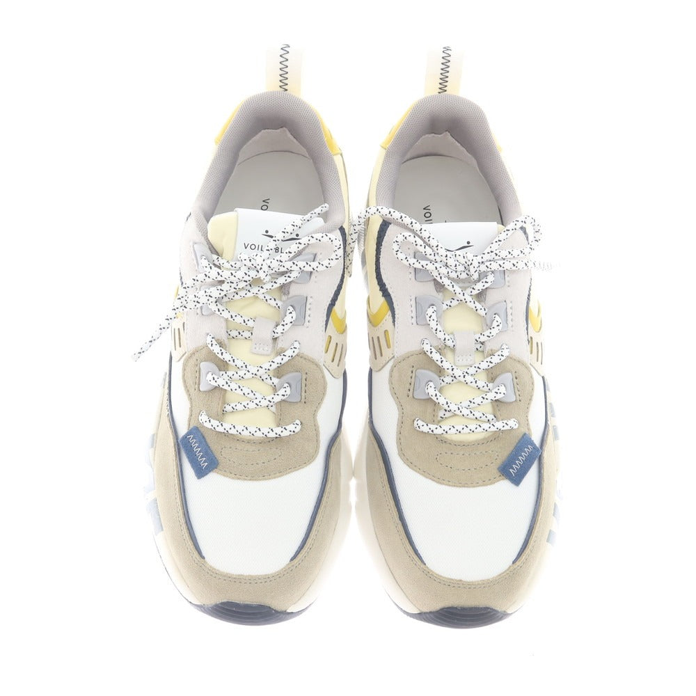 [New Outlet] Voile Blanche VOILE BLANCHE CLUB01 Sneakers White x Khaki [41] [Condition Rank N-] [Men&