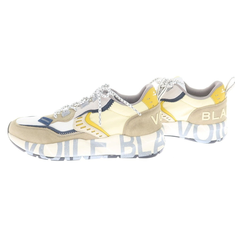 [New Outlet] Voile Blanche VOILE BLANCHE CLUB01 Sneakers White x Khaki [41] [Condition Rank N-] [Men&