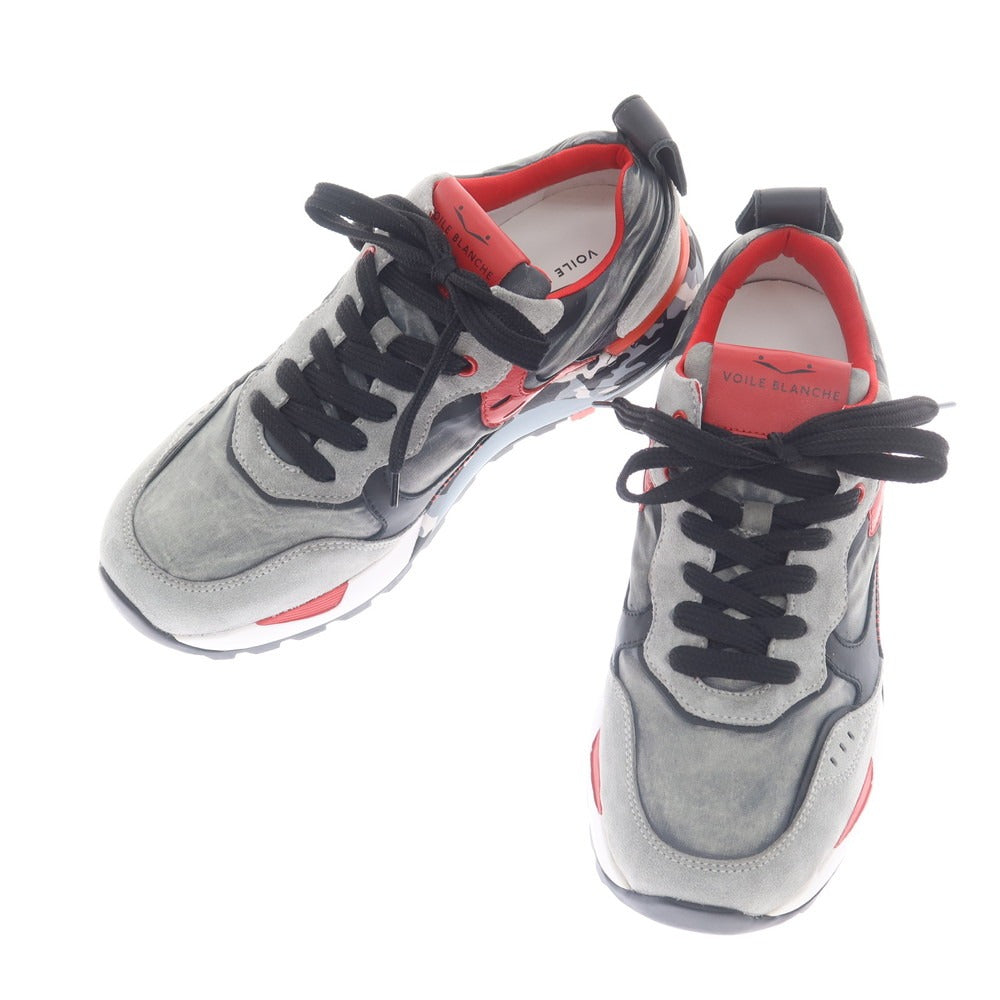 [New Outlet] VOILE BLANCHE BHOLT Sneakers Gray x Red [41] [Condition Rank N-] [Men&