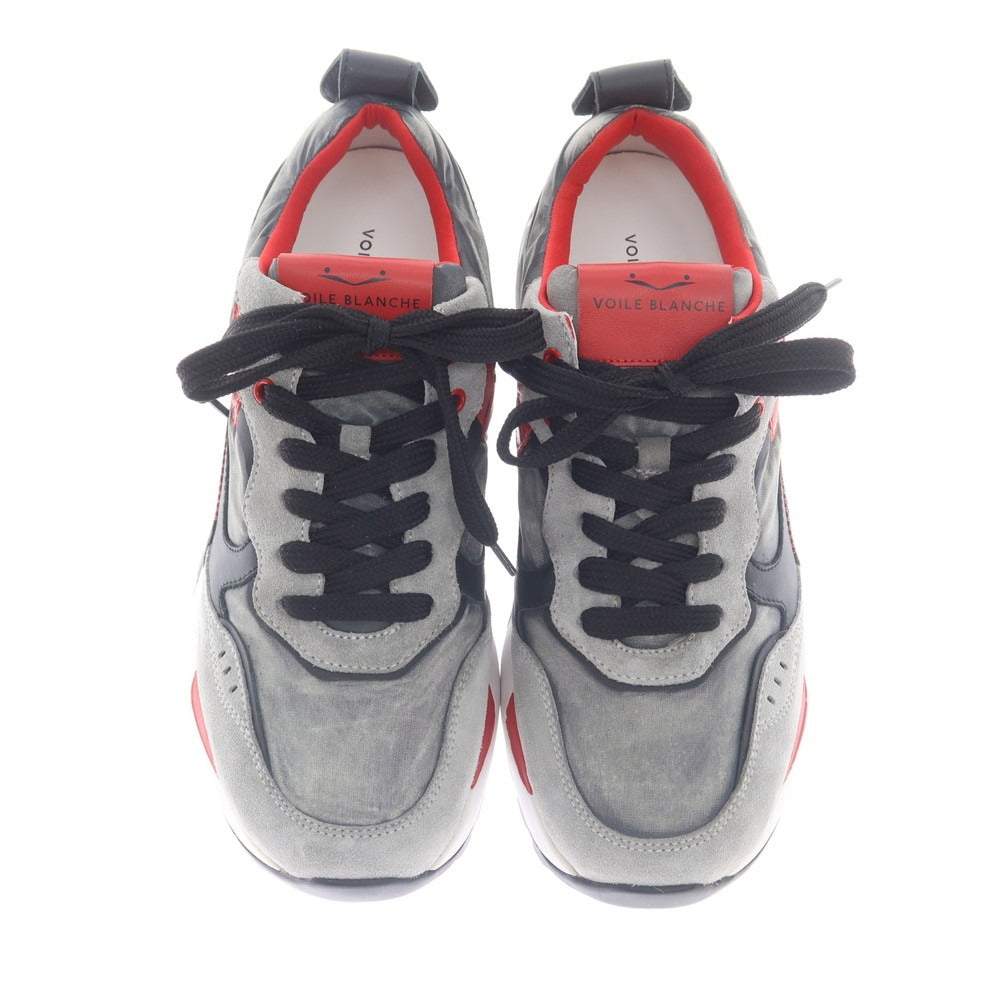 [New Outlet] VOILE BLANCHE BHOLT Sneakers Gray x Red [41] [Condition Rank N-] [Men&