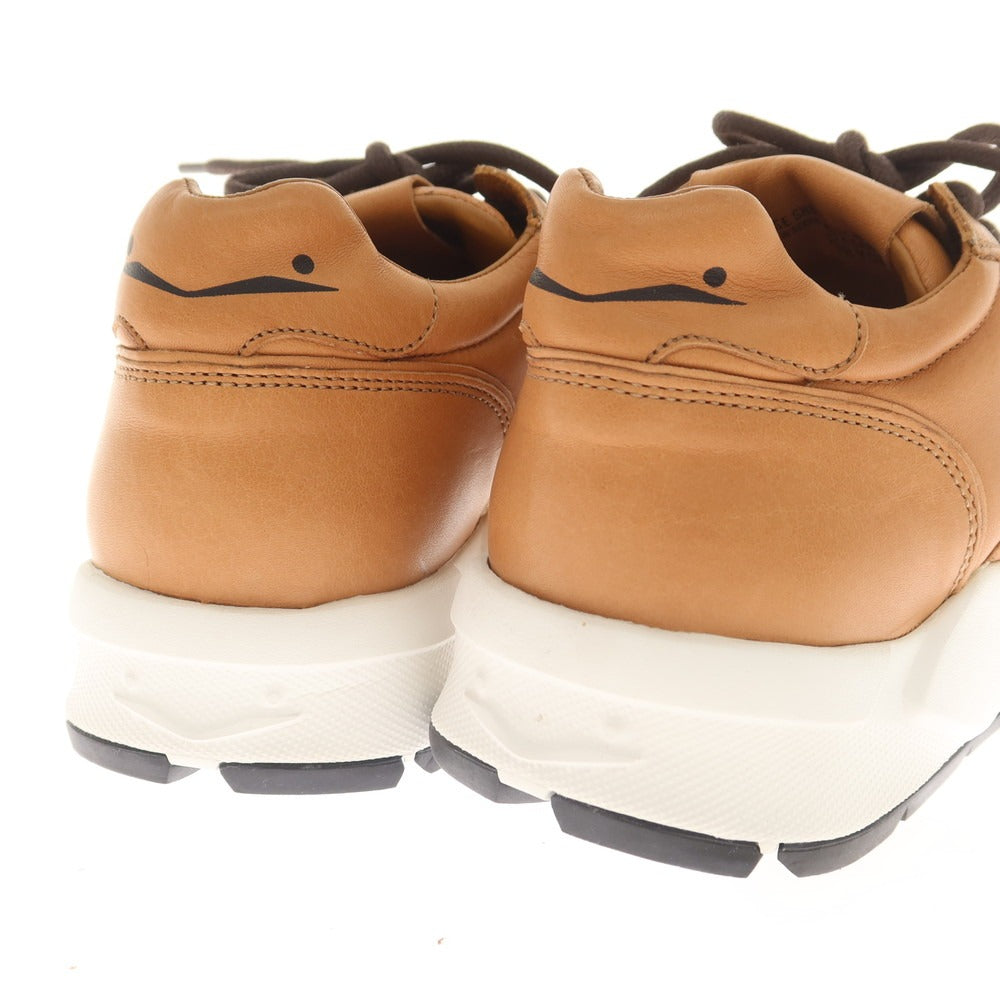 [New Outlet] Voile Blanche ARPOLH EASY PUMP Full Leather Sneakers Light Brown [39] [Condition Rank N-] [Men&