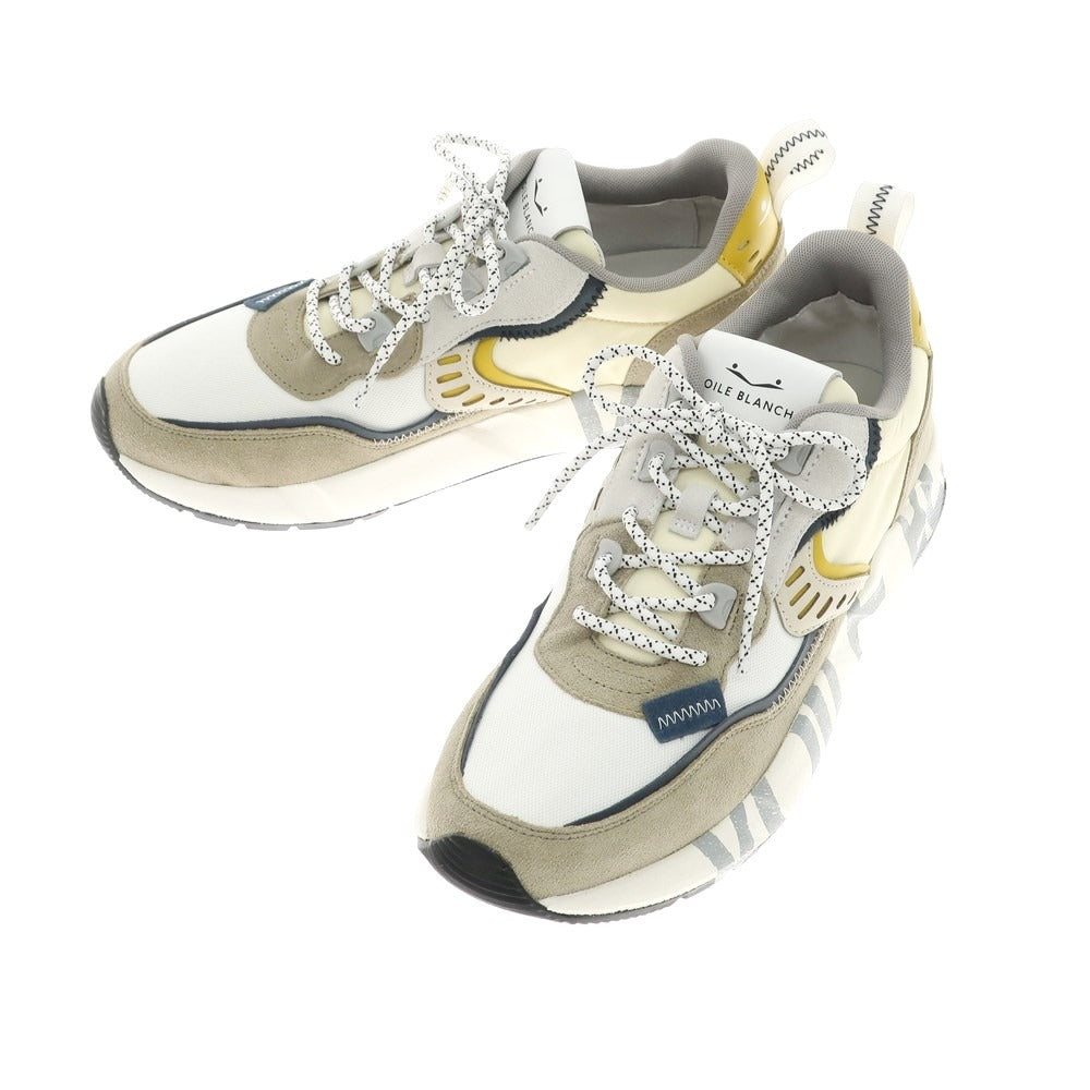 [New Outlet] Voile Blanche VOILE BLANCHE CLUB01 Sneakers Olive Green x Cream x Mustard [42] [Condition Rank N-] [Men&