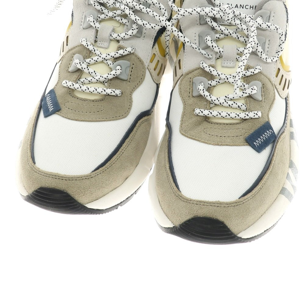 [New Outlet] Voile Blanche VOILE BLANCHE CLUB01 Sneakers Olive Green x Cream x Mustard [42] [Condition Rank N-] [Men&