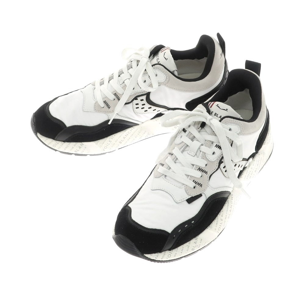 [New Outlet] Voile Blanche VOILE BLANCHE CLUB18 Sneakers White x Black [ (Left) 41 (Right) 42 ] [Condition Rank N- ] [Men&