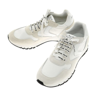 [New Outlet] VOILE BLANCHE LIAM POWER Leather Sneakers White x Pale Gray [41] [Condition Rank N-] [Men&