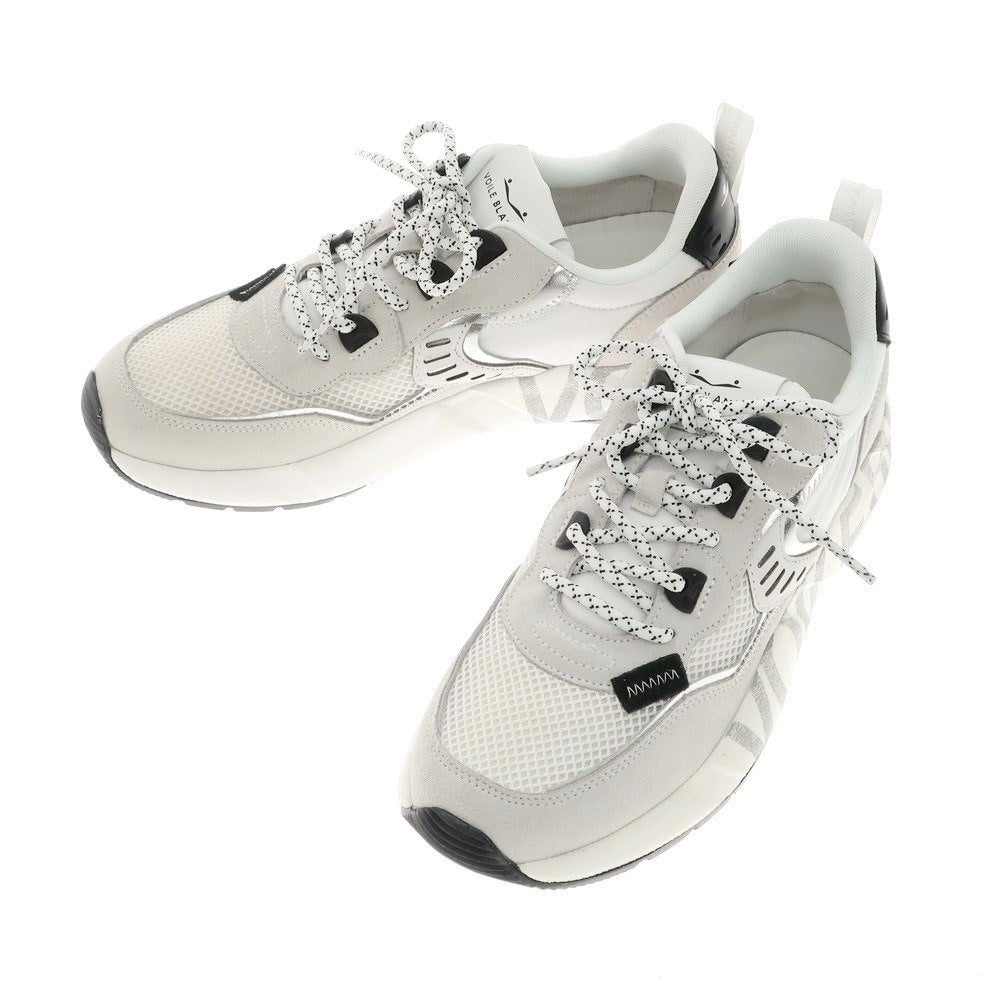 [New Outlet] Voile Blanche VOILE BLANCHE CLUB01 Sneakers White x Pale Gray x Silver [41] [Condition Rank N-] [Men&