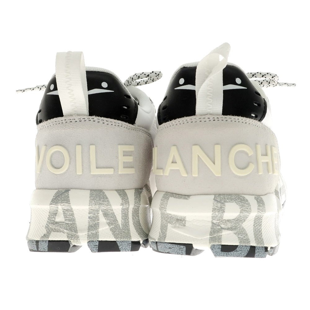 [New Outlet] Voile Blanche VOILE BLANCHE CLUB01 Sneakers White x Pale Gray x Silver [41] [Condition Rank N-] [Men&