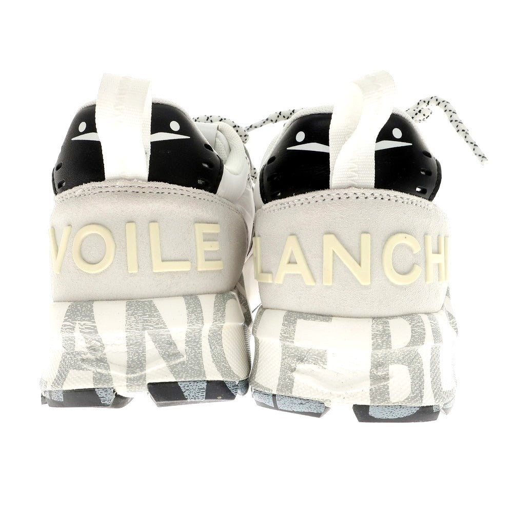 【新品アウトレット】ボイルブランシェ VOILE BLANCHE CLUB01 スニーカー ホワイトxペールグレー×シルバー【 39 】【 状態ランクN- 】【 メンズ 】